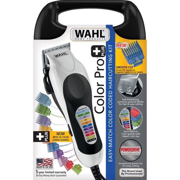 Wahl Other - New Wahl Clipper Color Pro Plus Color Coded Haircutting Kit, Model 79752T